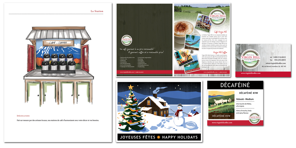 Présentoir  |  Catalogue  |  Carte de Noël  |  Carton  |  Carte d'affaires